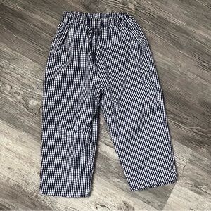 Kids Gingham Checkered Pants